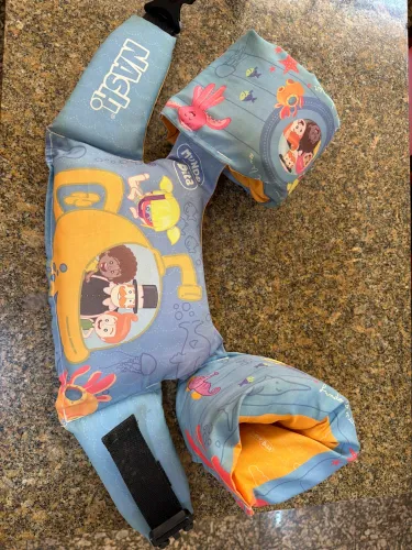 Boia Colete Infantil Mundo Bita NASH - Flutuador com Braçadeiras