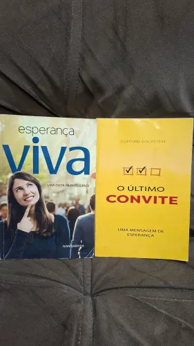 2 Livros O Último Convite Uma Mensagem de Esperança"