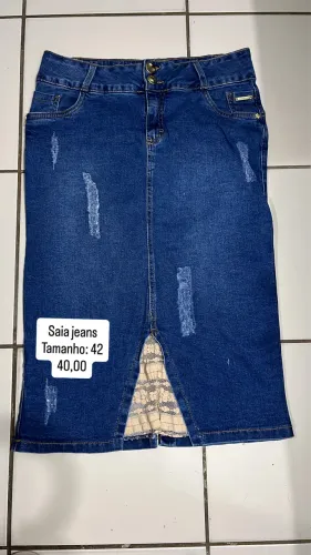 Saia jeans nova