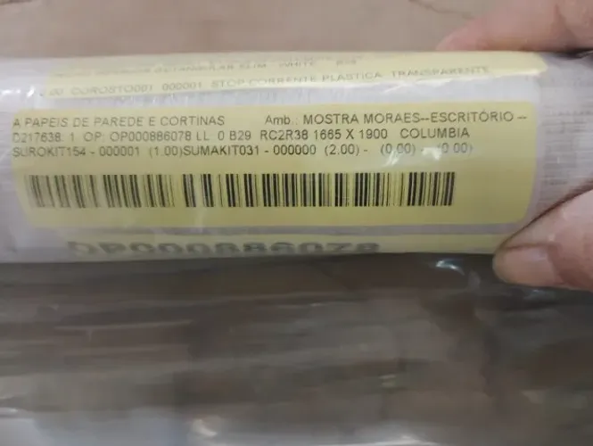 PERSIANA ROLO BEGE MESCLA 1,665X1,90