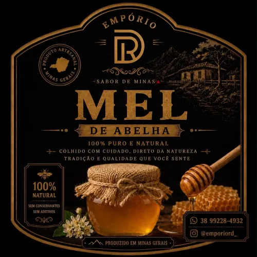 Mel de abelha 100% puro