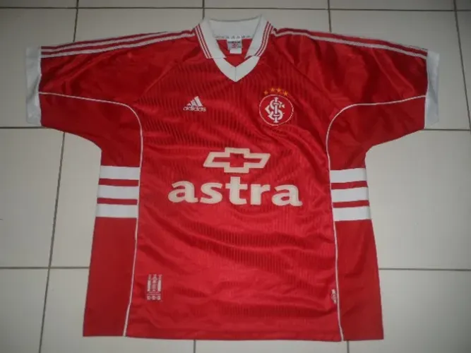 Camisa Internacional 1999 Adidas titular número 11 pintado