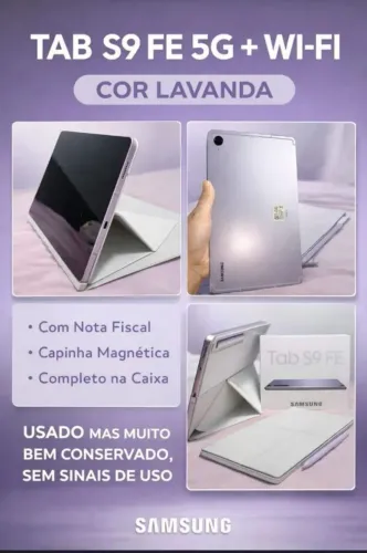 Tá S9 FE 5g + wi-fi 128g