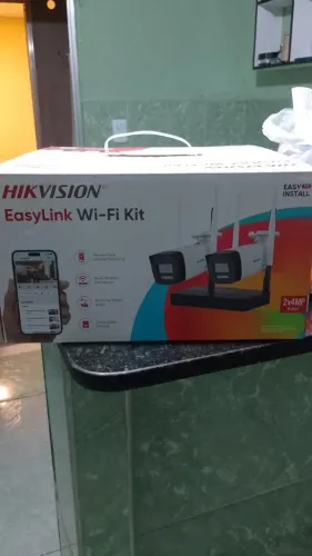 Kit CFTV Wifi c/ Câmera Bullet 4MP
