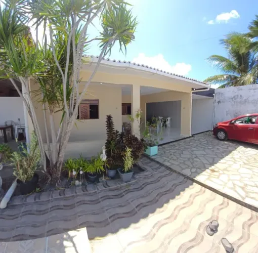 Casa de Praia em Jacumã - 3 Qts com Piscina para 10 Pessoas