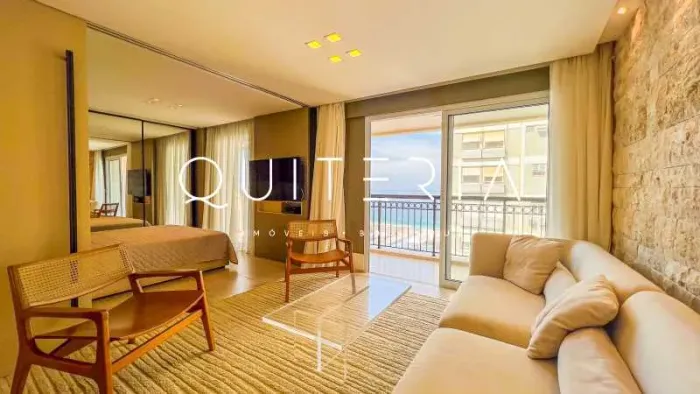Flat de Luxo no Wave Ipanema para Venda Reformado 2 Quartos 1 Vaga Portaria 24hs
