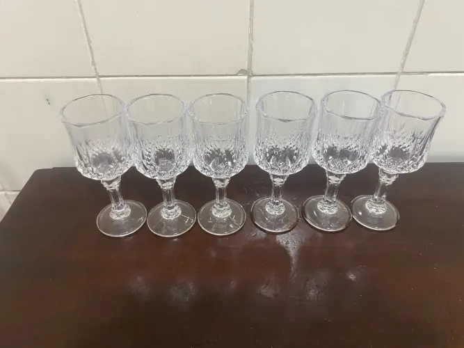 Taças para Licor - 06 unidades