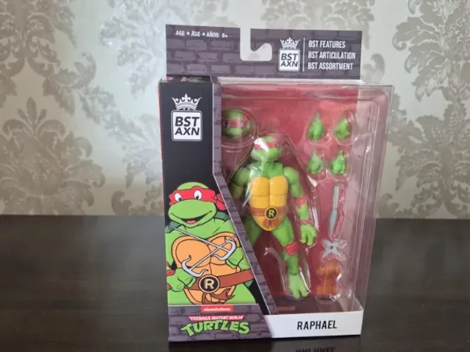 Action Figure Raphael Tartarugas Ninjas Bst Axn Loyal Subjec