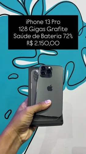 Aparelho Seminovo: iPhone 13 Pro 128GB - Estado de Novo | Loja Física 