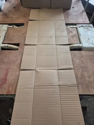 Papelão para embrulho