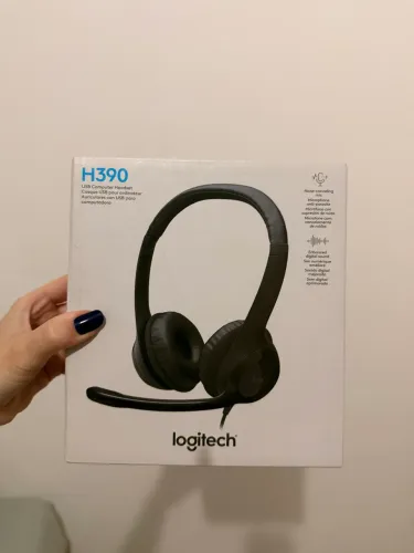 Fone H390 Logitech | Novo, Nunca usado