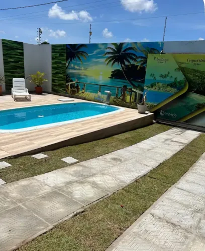 Casa de Veraneio em Jacumã | Piscina + Quadra + Churrasqueira
