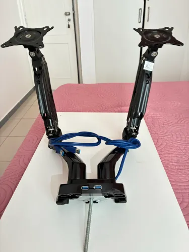 SUPORTE ARTICULADO DUPLO PARA MONITOR  NB F160 ORIGINAL