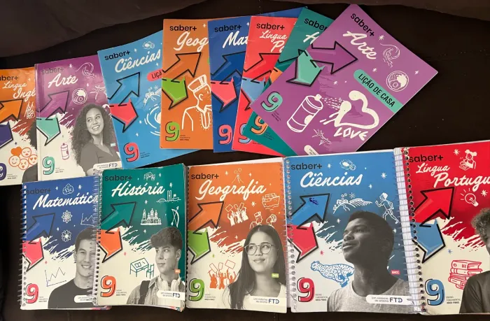 Vende-se livro saber+ 9º ano ensino fundamental 