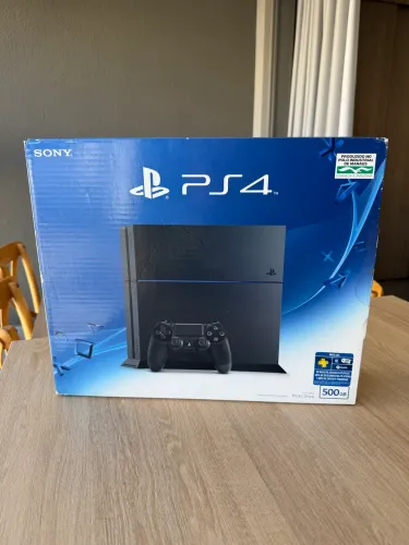 Caixa vazia PS4 fat original Sony 