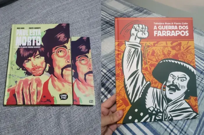 2 hq Comix Zone / A Guerra dos Farrapos + Paul Está Morto