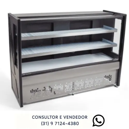 Balcão Refrigerado 2M 2 Placas Polar 127/220v Novo