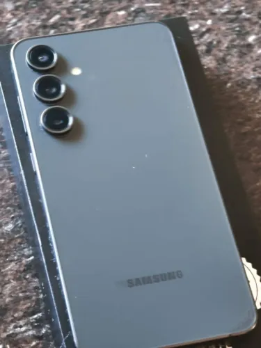 Celular S24 fe 256gb preto com caixa