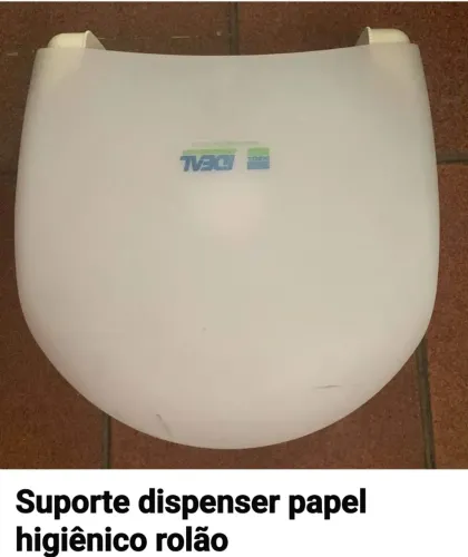 SUPORTE DESPENSER PAPEL HIGIÊNICO ROLÃO