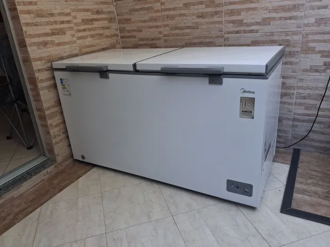 Freezer horizontal, 2 portas, 508L, 220V, Midea