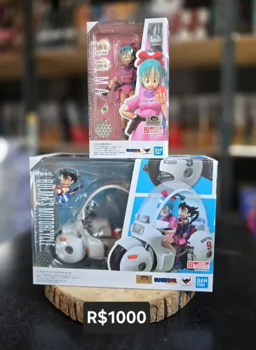Bulma e Mitorcycle SH Figuarts