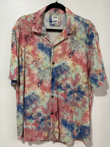 Camisa tie dye Zara