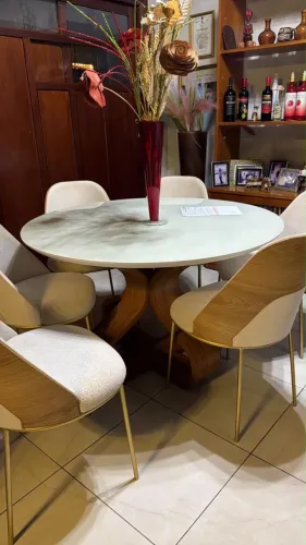 Jogo de mesa 6 lugares