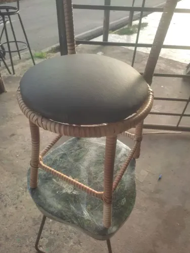 Banqueta confortável