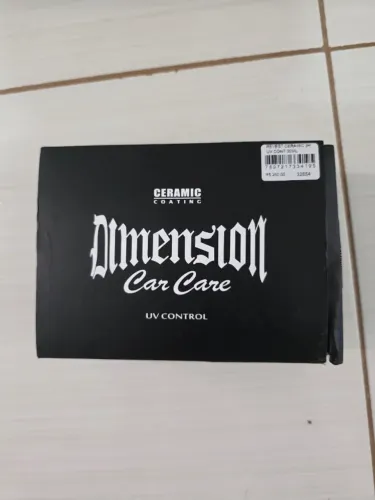 Vitrificador Dimension Car Care UV Control sem uso