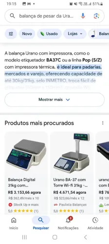 Maquina industrial de pesar