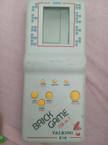 Mini game- Brick Game E118 anos 90