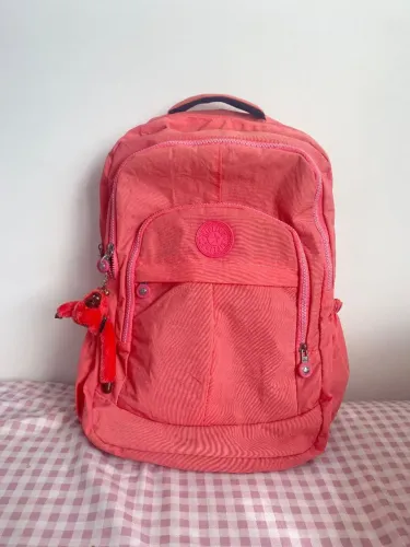 Mochila Kipling Rosa RépliVisual Pouco Usada Excelente Estado
