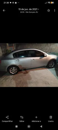 Nissan Sentra S 2.0/ 2.0 Flex Fuel 16V Aut. 2008