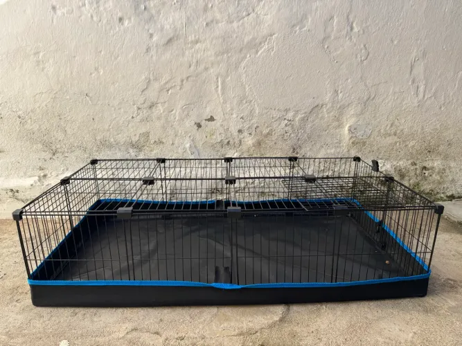 Cercado/Gaiola para Porquinhos da índia, Hamsters, coelhos. 60x120 tapete
