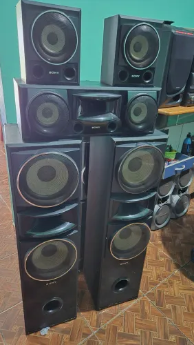 Kit caixas sony muteki todas 6 Ohms