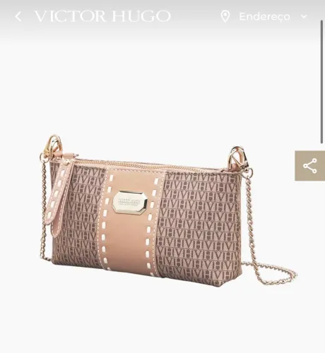 BOLSA VICTOR HUGO - NOVA!