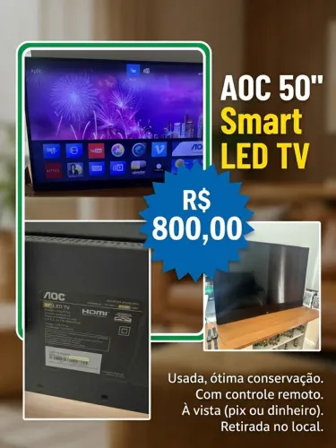 Smart tv 50 polegadas