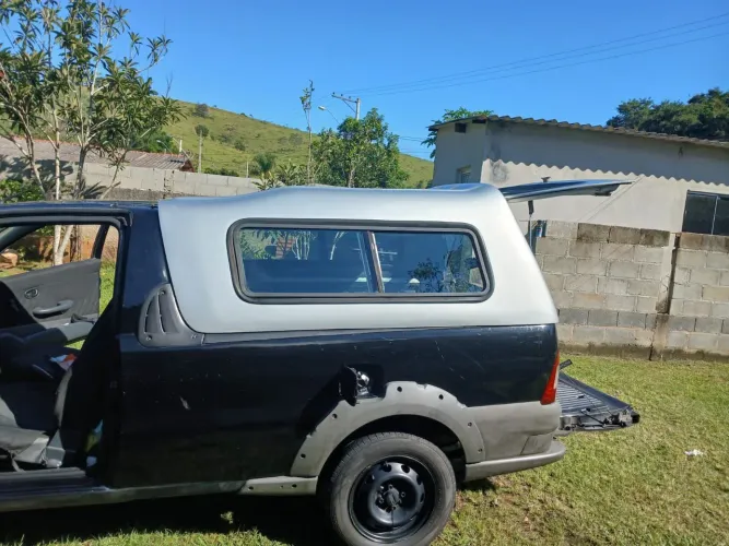 Capota fibra baixa fiat strada