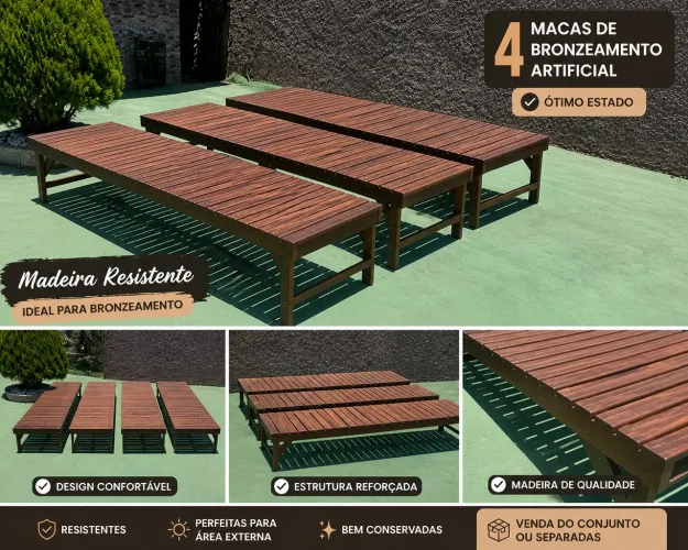     ? 4 Macas de Bronzeamento - Preço Imperdível!