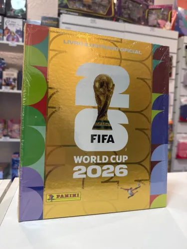 Álbum Copa 2026 Capa Dura Edição Ouro Panini
