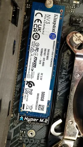 SSD NVME 4.0 500gb kingston