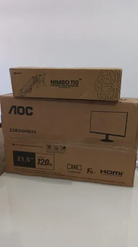 Monitor 120hz + braço articulado