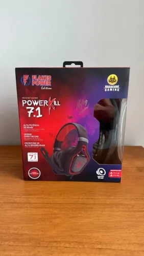 Headset Gamer Power Kill 7.1 (Lacrado)