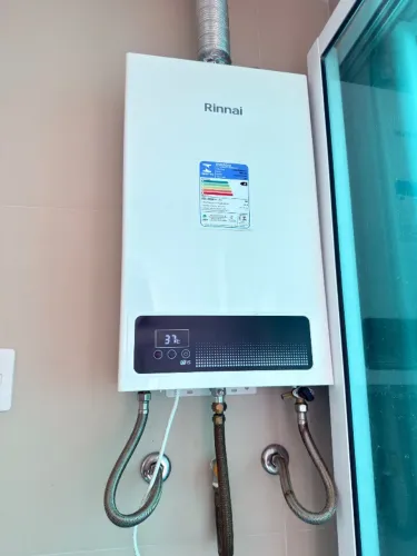 AQUECEDOR a gás RINNAI 15L seminovo