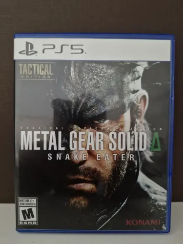 METAL GEAR SOLID SNAKE EATER PS5 MÍDIA FÍSICA 