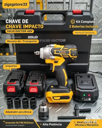 ? CHAVE?DE?IMPACTO SOLID?DOCTOR?48?V