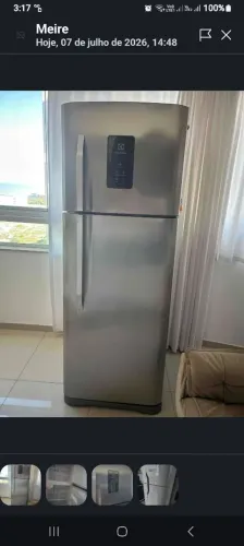 ELECTROLUX TOP FROST FREE GRANDE COM 464L EM ÓTIMO ESTADO GELANDO MUITO, AC CART, FRETE VV