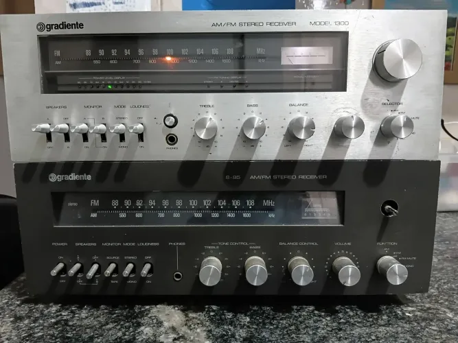 Amplificador gradiente obs precisa arrumar as saídas 4 caixas