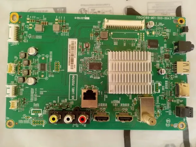 Placa Principal TV AOC 43S5195 715GA589-usada