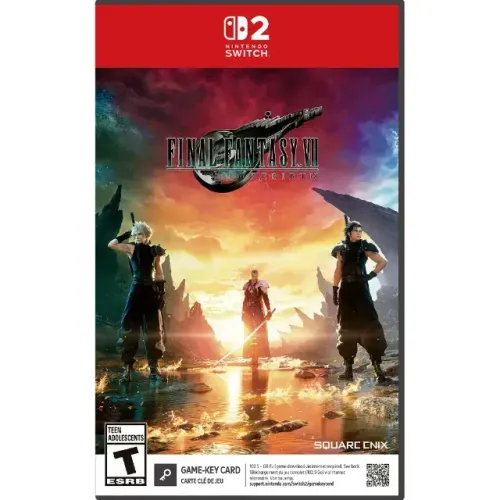 Final Fantasy VII Rebirth Nintendo Switch 2 - Lacrado, Mídia Física